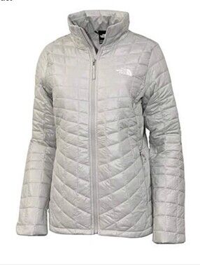 North Face Gray Slim-Fit ThermoBall Jacket Small